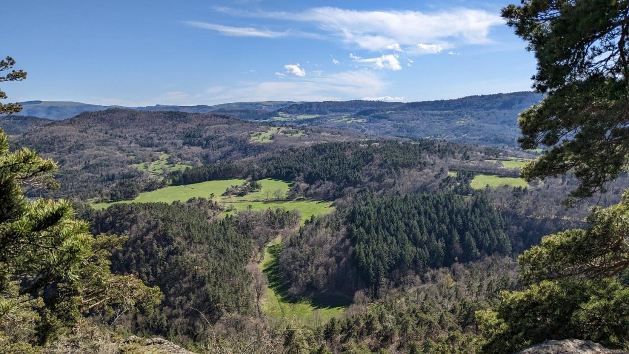 La Couze Pavin Villa Saint-Diery Eksteriør bilde